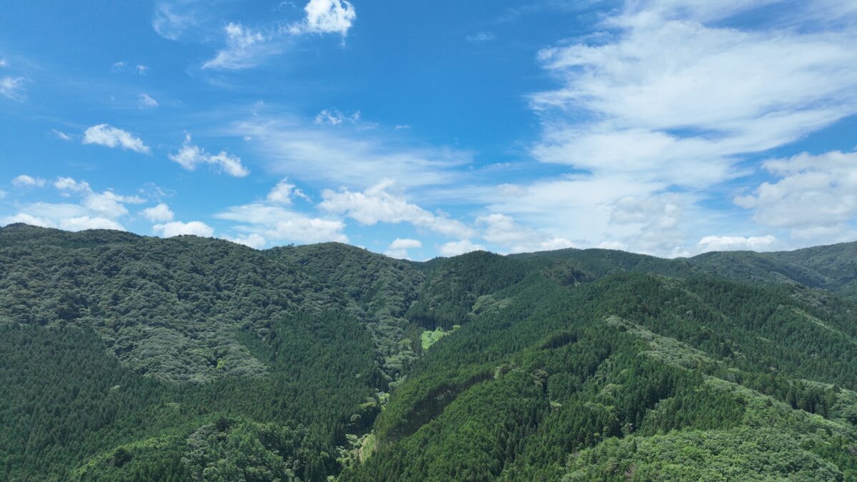 花園オートキャンプ場の空撮！