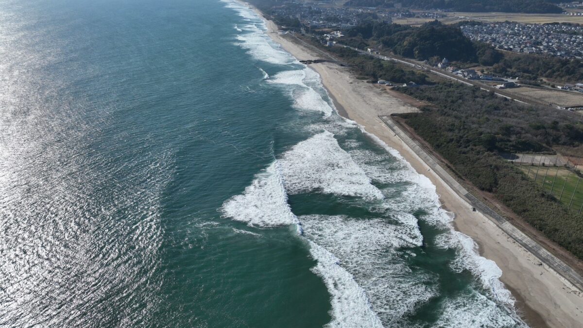 本日は空撮を実施しました。
