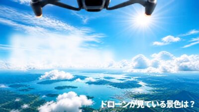 「ドローンが見ている景色は？」No.8